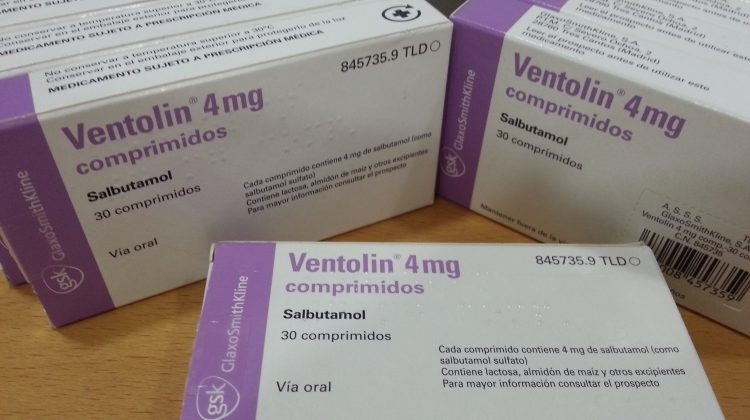Albuterol 30 tabs x 4mg (Salbutamol)